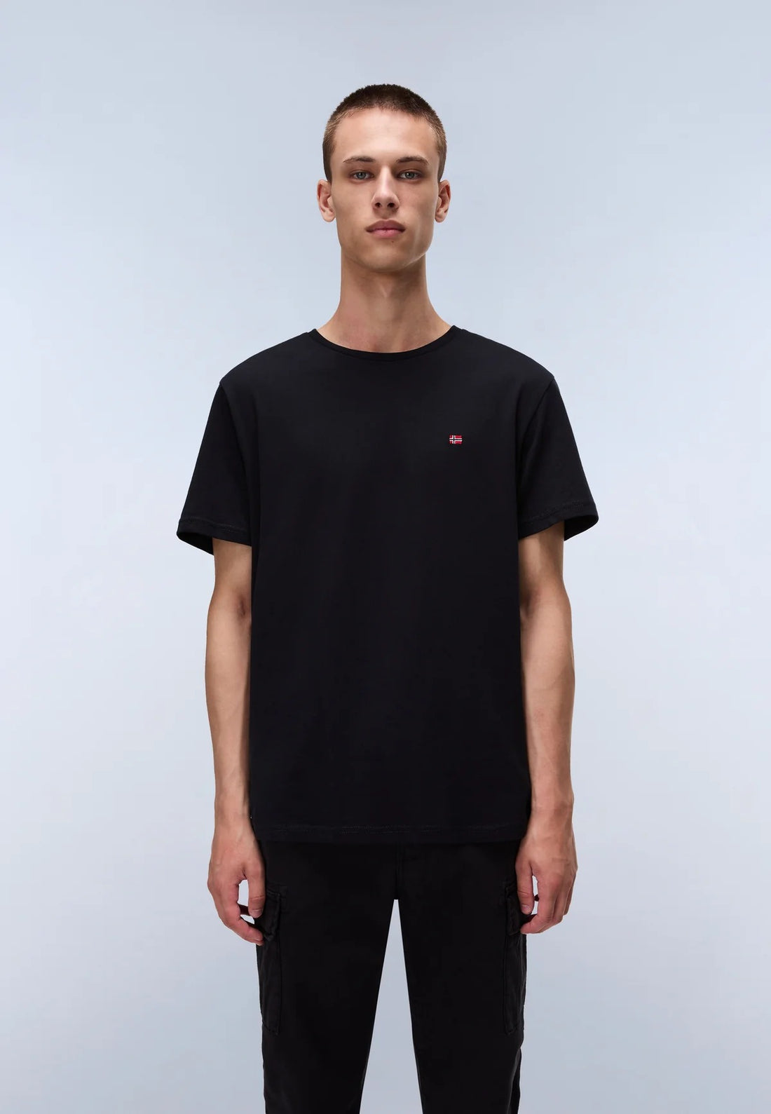 NAPAPIJRI T-shirt mezza manica SALIS nero