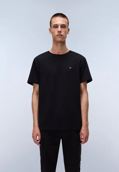 NAPAPIJRI T-shirt mezza manica SALIS nero