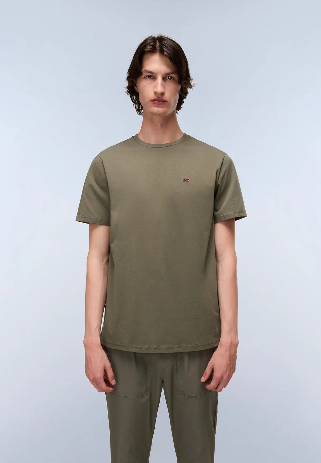 NAPAPIJRI T-shirt mezza manica SALIS verde