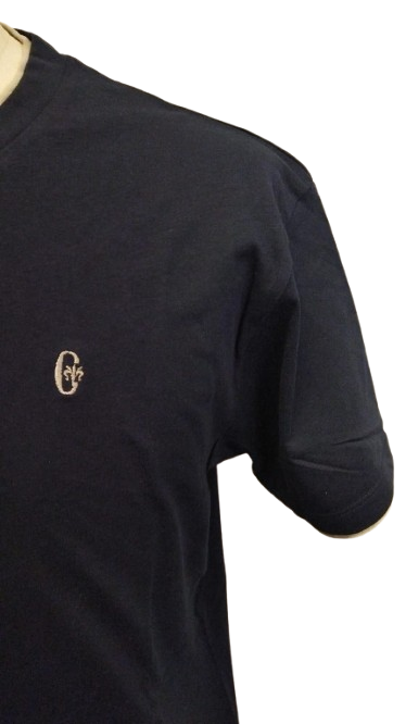 CONTE OF FLORENCE T-shirt EUFRATE BLU SS25