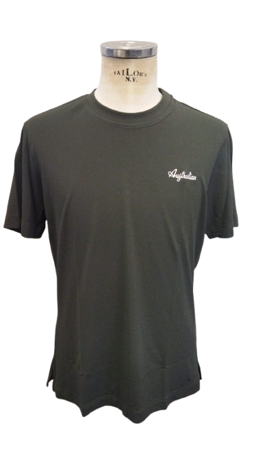 AUSTRALIAN Tech Piquet T-Shirt SS25 VERDE
