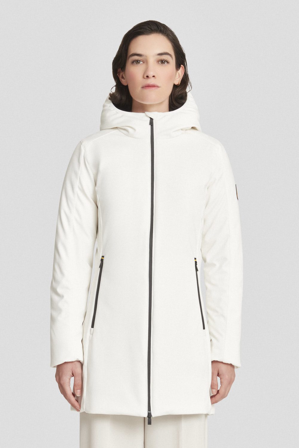 CIESSE PIUMINI Ysabel 3.0 Bianco con cappuccio FW25