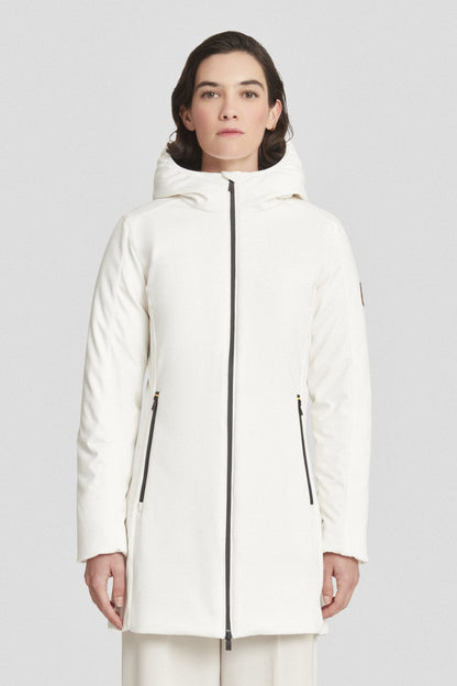 CIESSE PIUMINI Ysabel 3.0 Bianco con cappuccio FW25