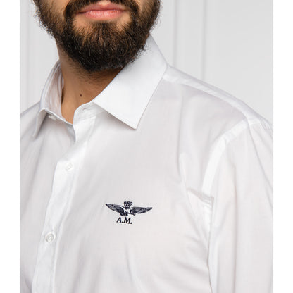 AERONAUTICA MILITARE - ca1142_slimfit-bianco