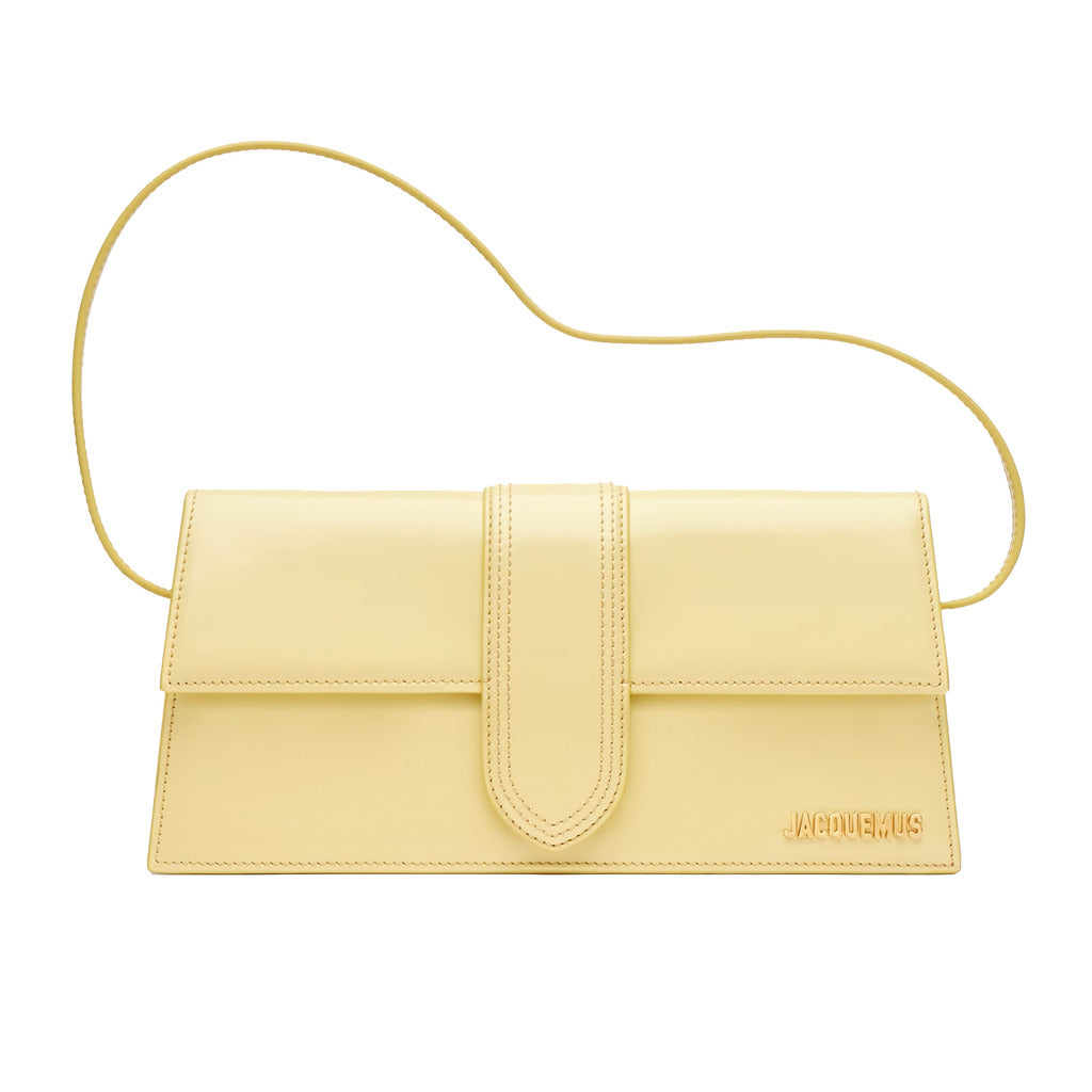 JACQUEMUS - long-leather-yellow