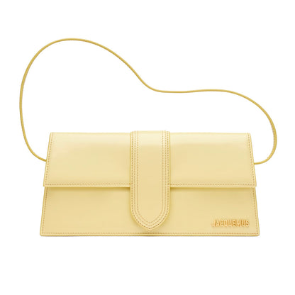 JACQUEMUS - long-leather-yellow