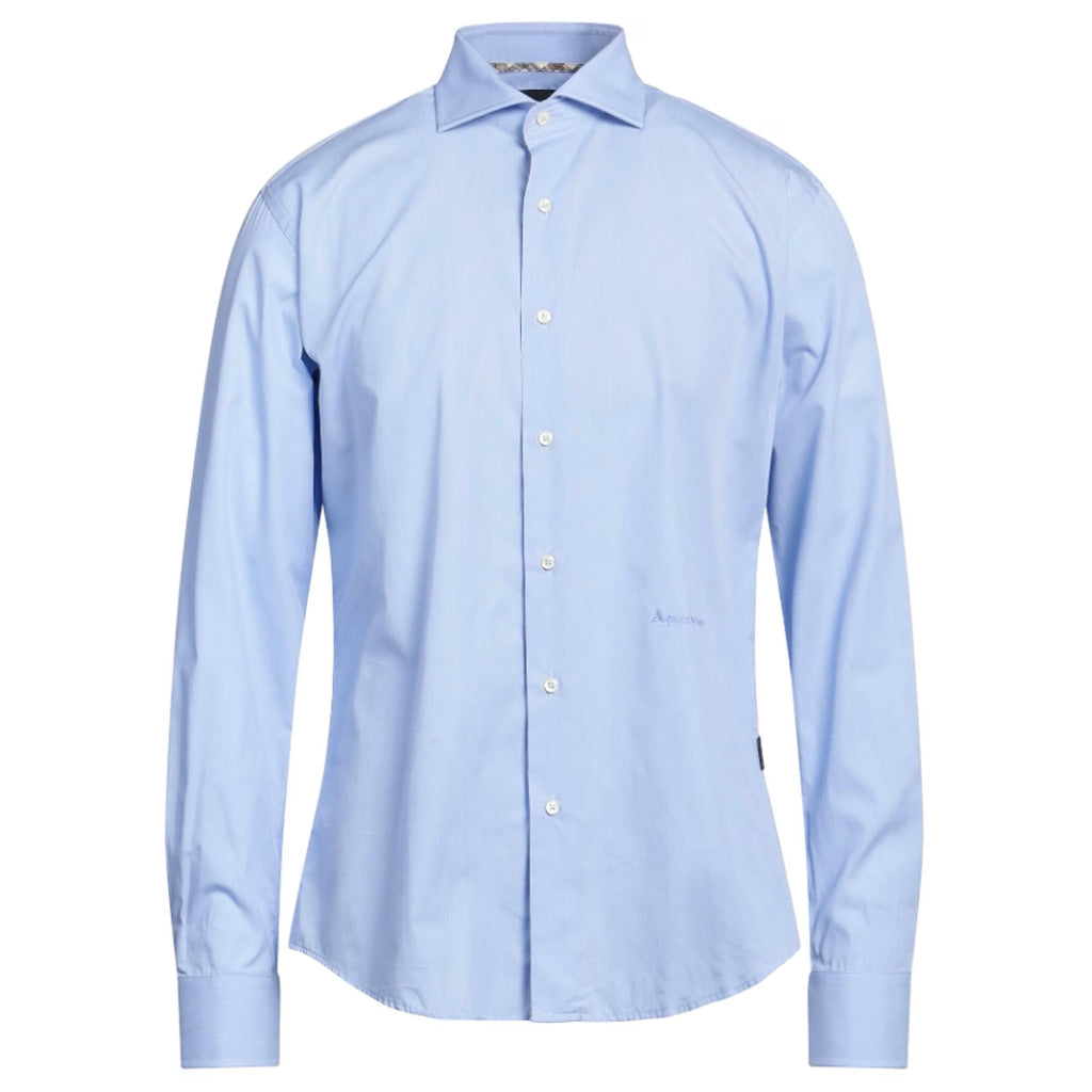 AQUASCUTUM - camicia-38400-celeste