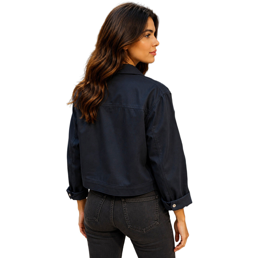 PARAJUMPERS- giacca fresna blu