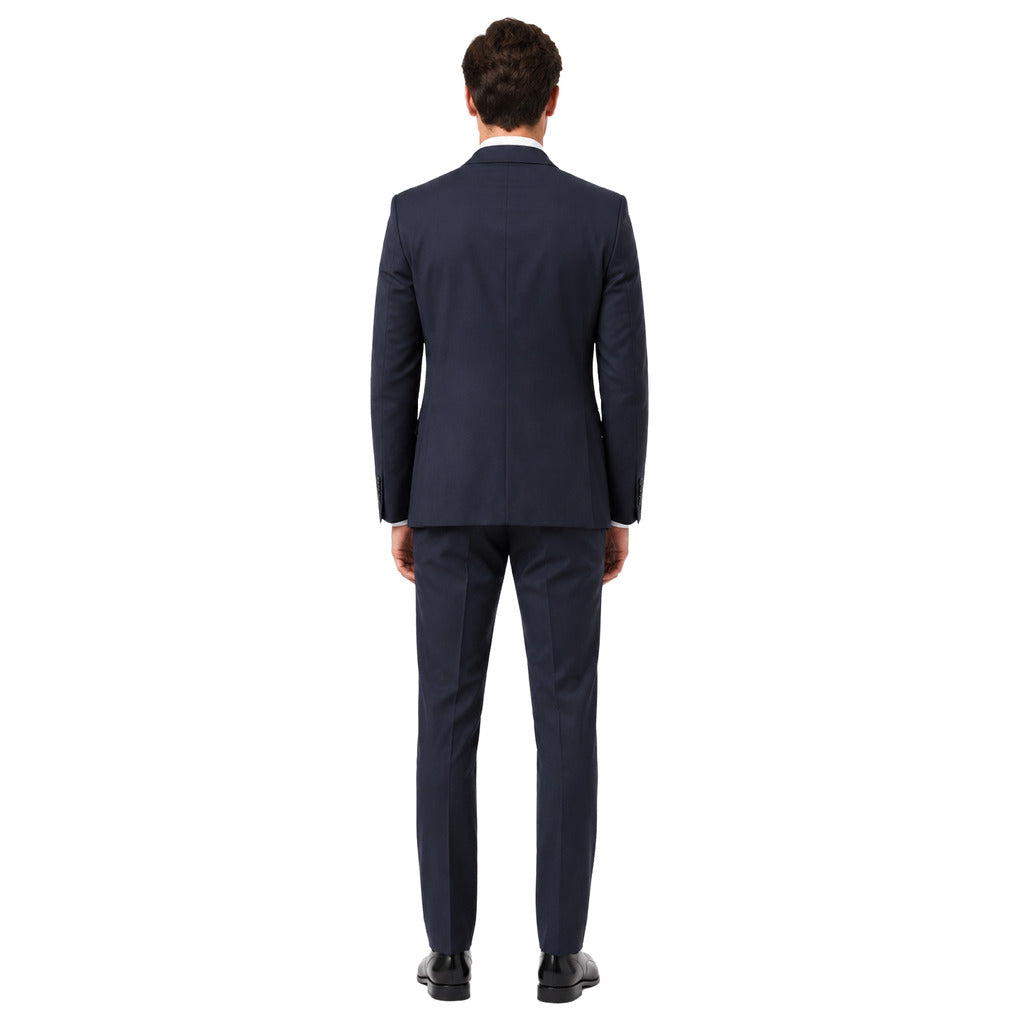 ERMENEGILDO ZEGNA TESSUTO - Completo lana blu scuro