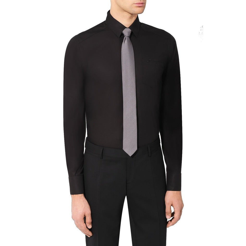DOLCE &amp; GABBANA - camicia gold nera
