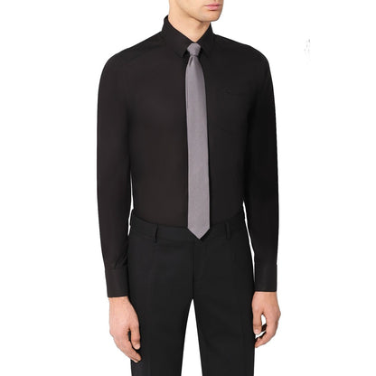 DOLCE &amp; GABBANA - camicia gold nera