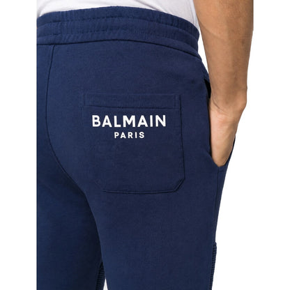 BALMAIN - pantaloni jogging blu