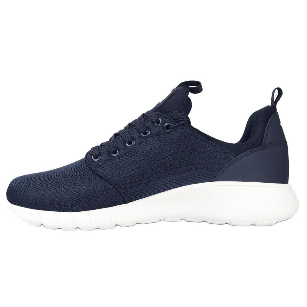 EMPORIO ARMANI - sneakers mesh lycra blu