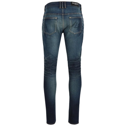 BALMAIN - jeans skinny blu