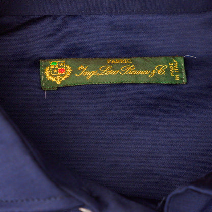 LORO PIANA TESSUTO - lp-polo-lana-bluette
