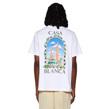 CASABLANCA - mf23-jts001-23white