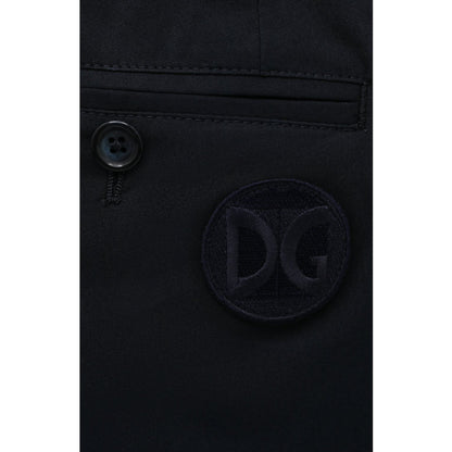DOLCE &amp; GABBANA - pants very dark blue
