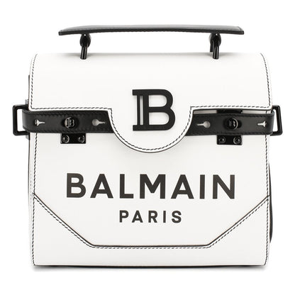 BALMAIN - bb logo flap over shoulder bag