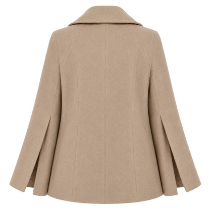 LORO PIANA TESSUTO - peacoat doppiopetto taglio kimono