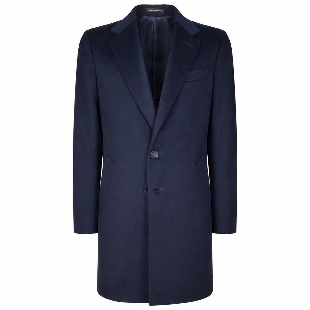 LORO PIANA TESSUTO - cappotto capolavoro nero