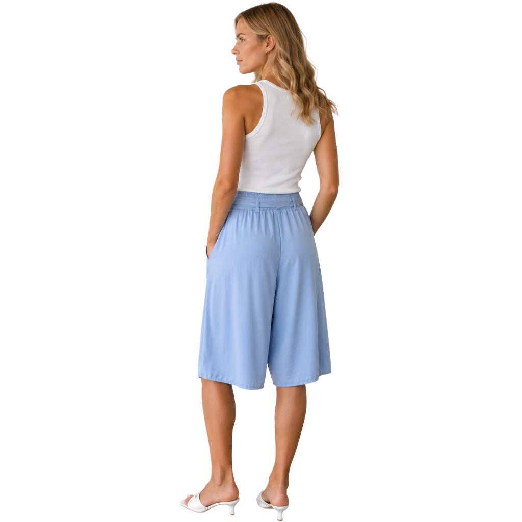 PATRIZIA PEPE  - shorts ceramic blu