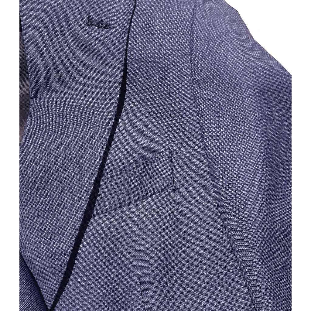 ERMENEGILDO ZEGNA TESSUTO - Completo lana blu royal
