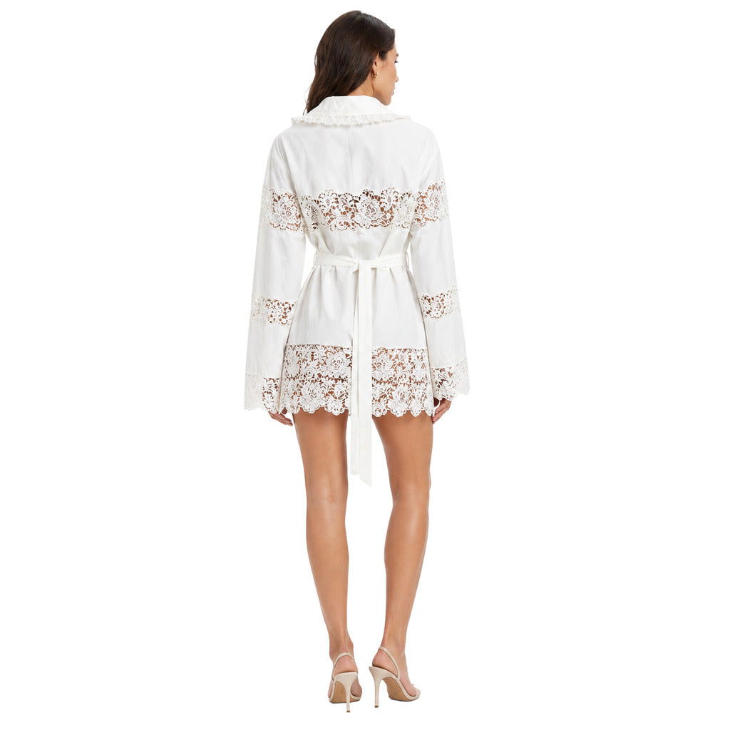DOLCE &amp; GABBANA - giacca con cintura