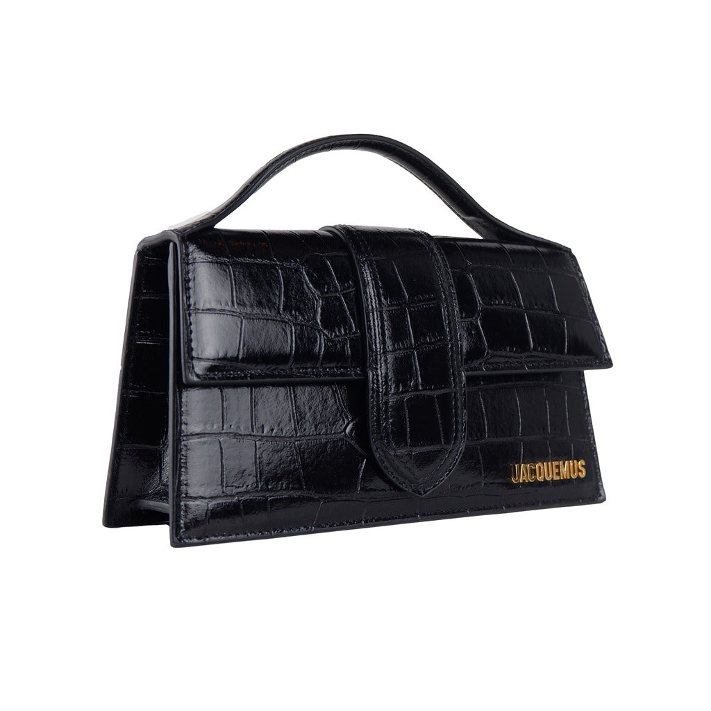 JACQUEMUS - baw00007-black-croco