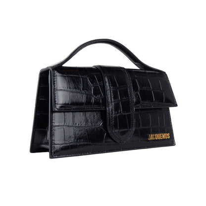 JACQUEMUS - baw00007-black-croco