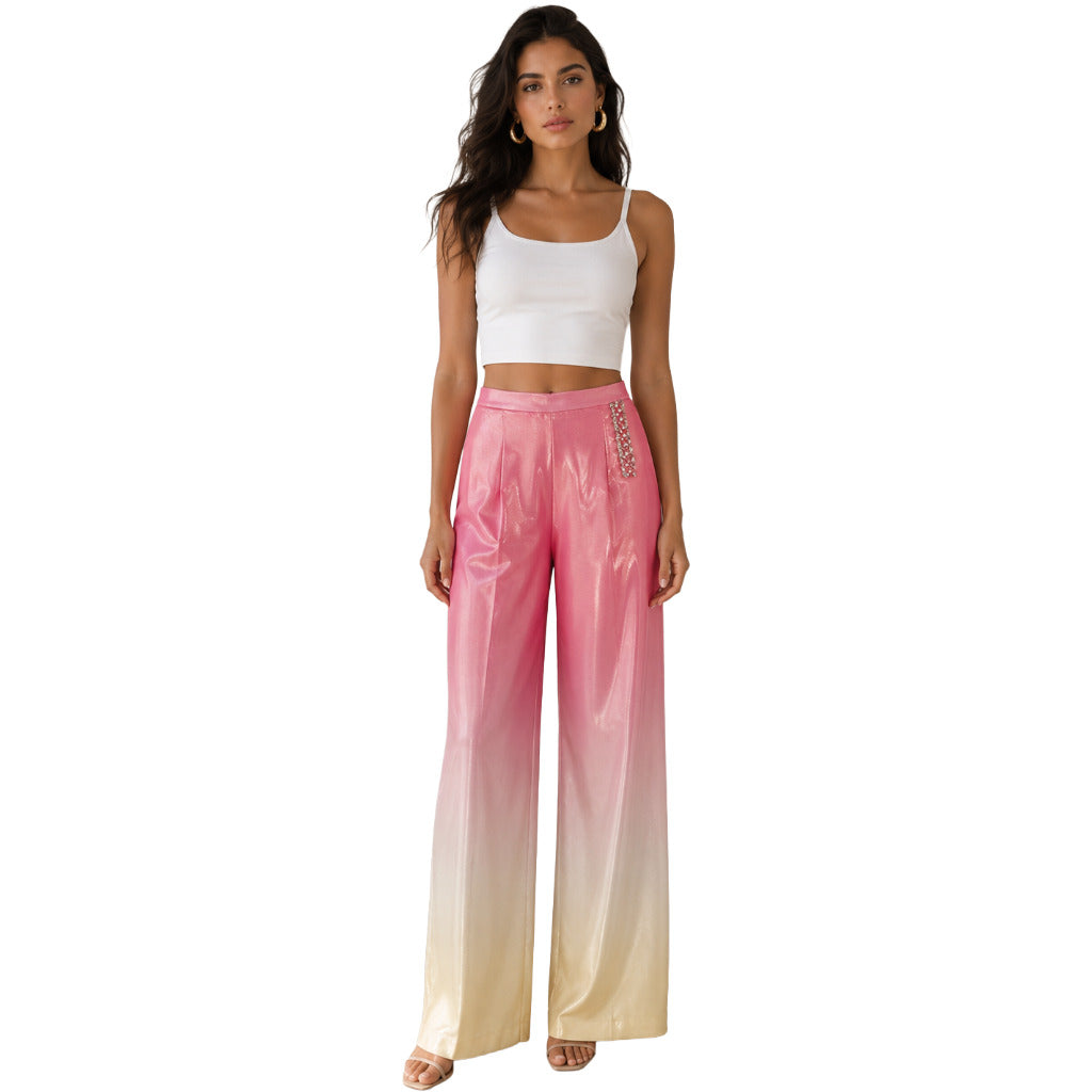 PATRIZIA PEPE - pantaloni lunghi multicolor