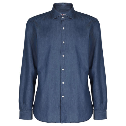 MC2 SAINT BARTH - camicia denim blu chiaro