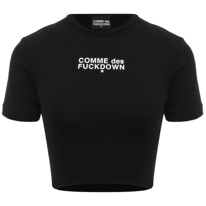 COMME DES FUCKDOWN - top crop in costina