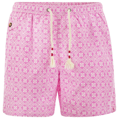 mc2 saint barth - shorts mare fantasia geometric