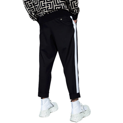 BALMAIN - pantaloni neri eleganti