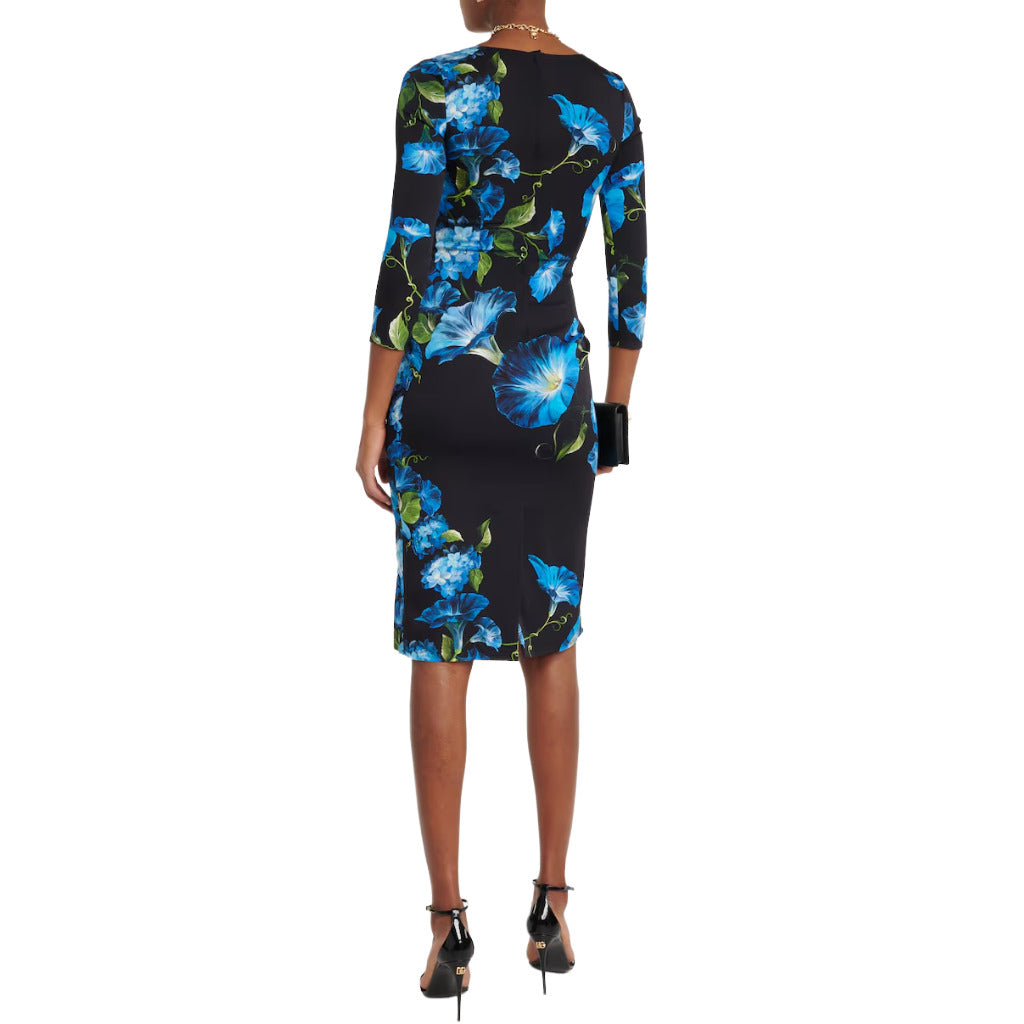 DOLCE &amp; GABBANA - abito midi floreale