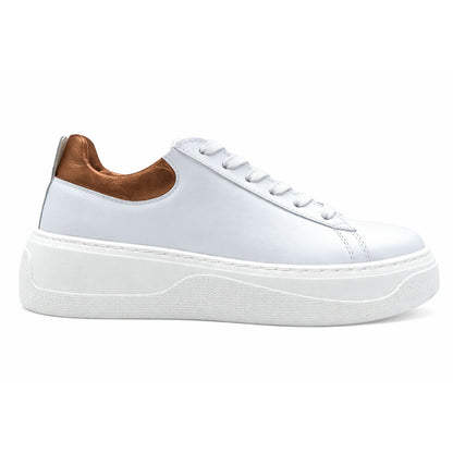 PATRIZIA PEPE - sneakers pelle bianche