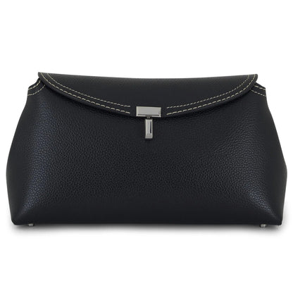 TOTEME - tlock-clutch-caramello