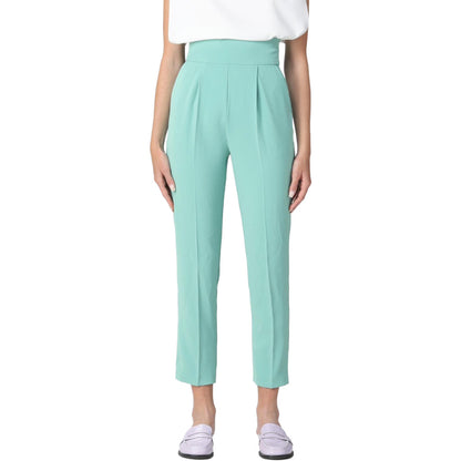 PINKO - pantaloni natalia verde
