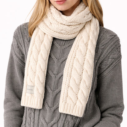 HINNOMINATE - 3641-scarf-0308-bianco