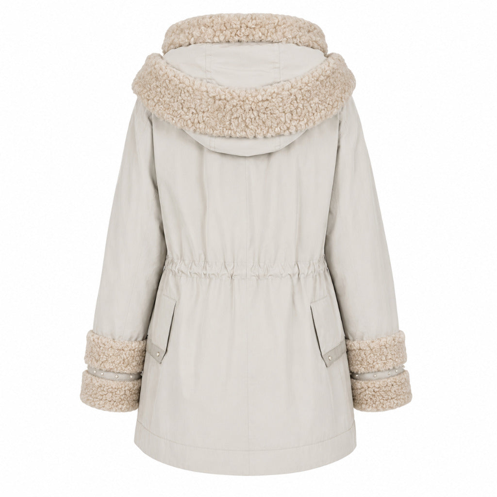 PEUTEREY  - giacca wapasha fur