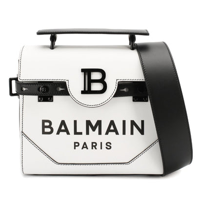 BALMAIN - bb logo flap over shoulder bag
