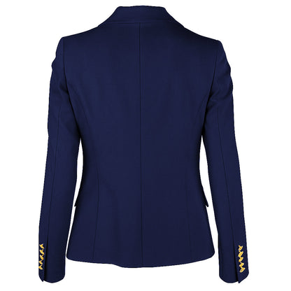 LORO PIANA TESSUTO - giacca doppiopetto blu