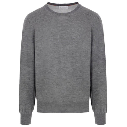 BRUNELLO CUCINELLI - maglia cashmere grigio
