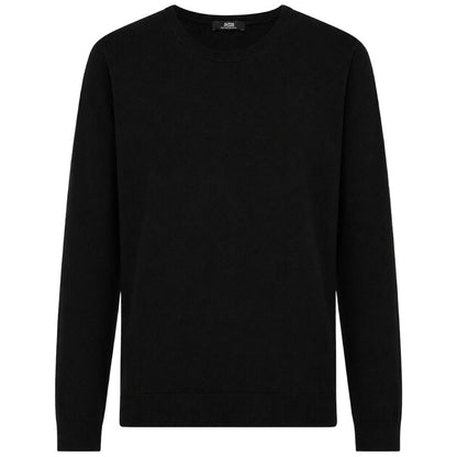ALPHA STUDIO  - maglia girocollo seta e cashmere