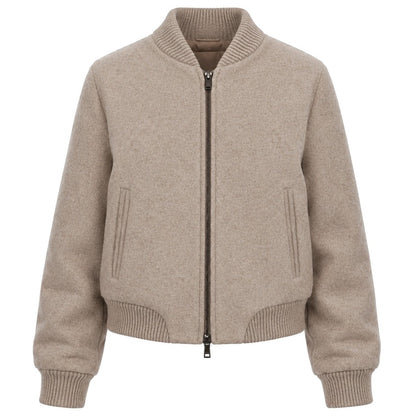 LORO PIANA TESSUTO - bomber capolavoro nero