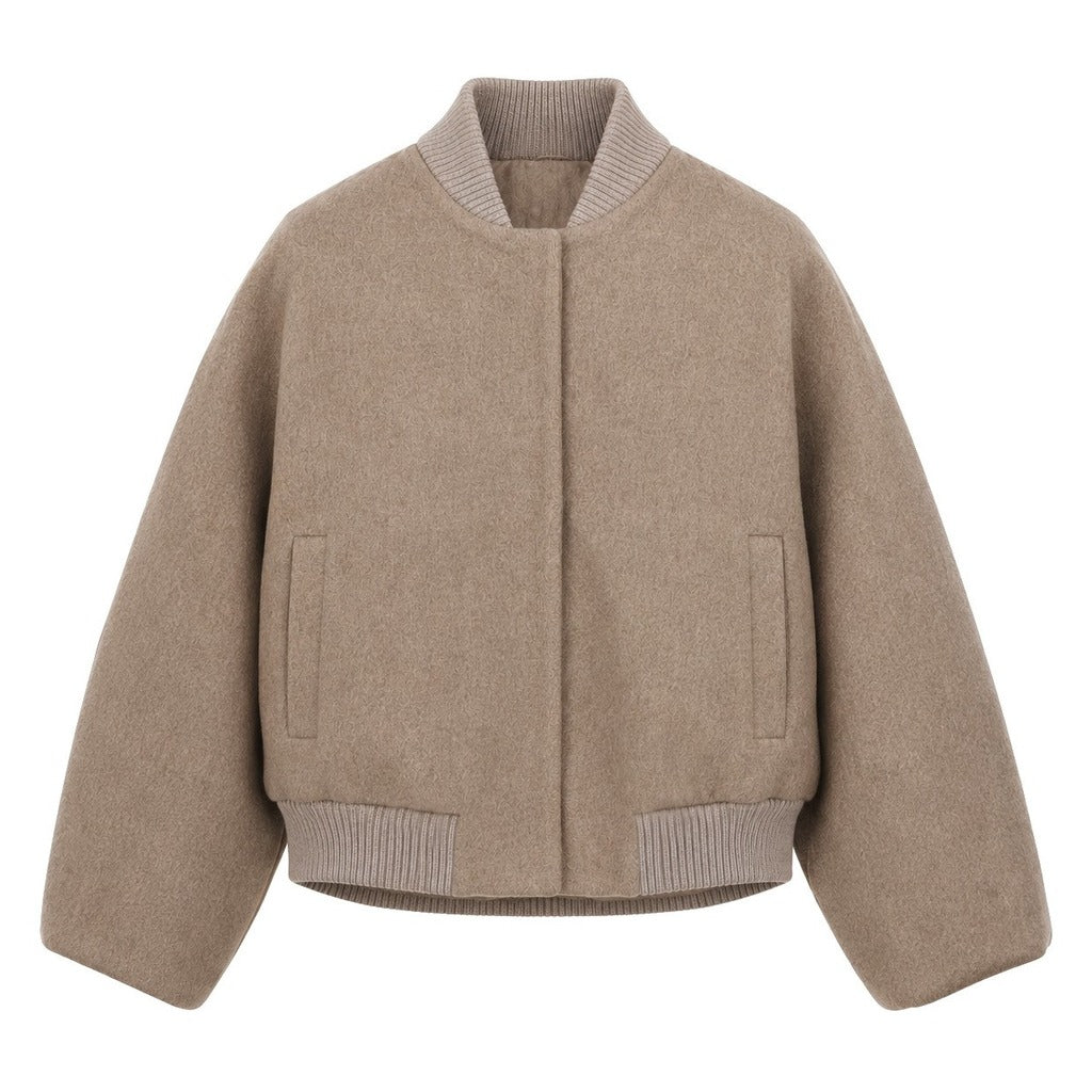 LORO PIANA TESSUTO - bomber capolavoro nero