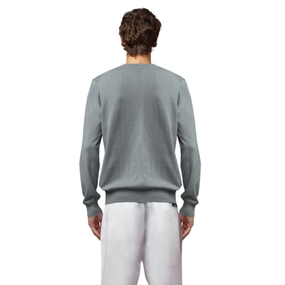 ALPHA STUDIO- maglia girocollo asfalto