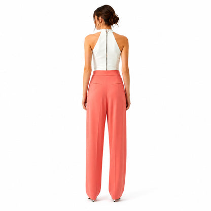PATRIZIA PEPE - pantaloni racy coral