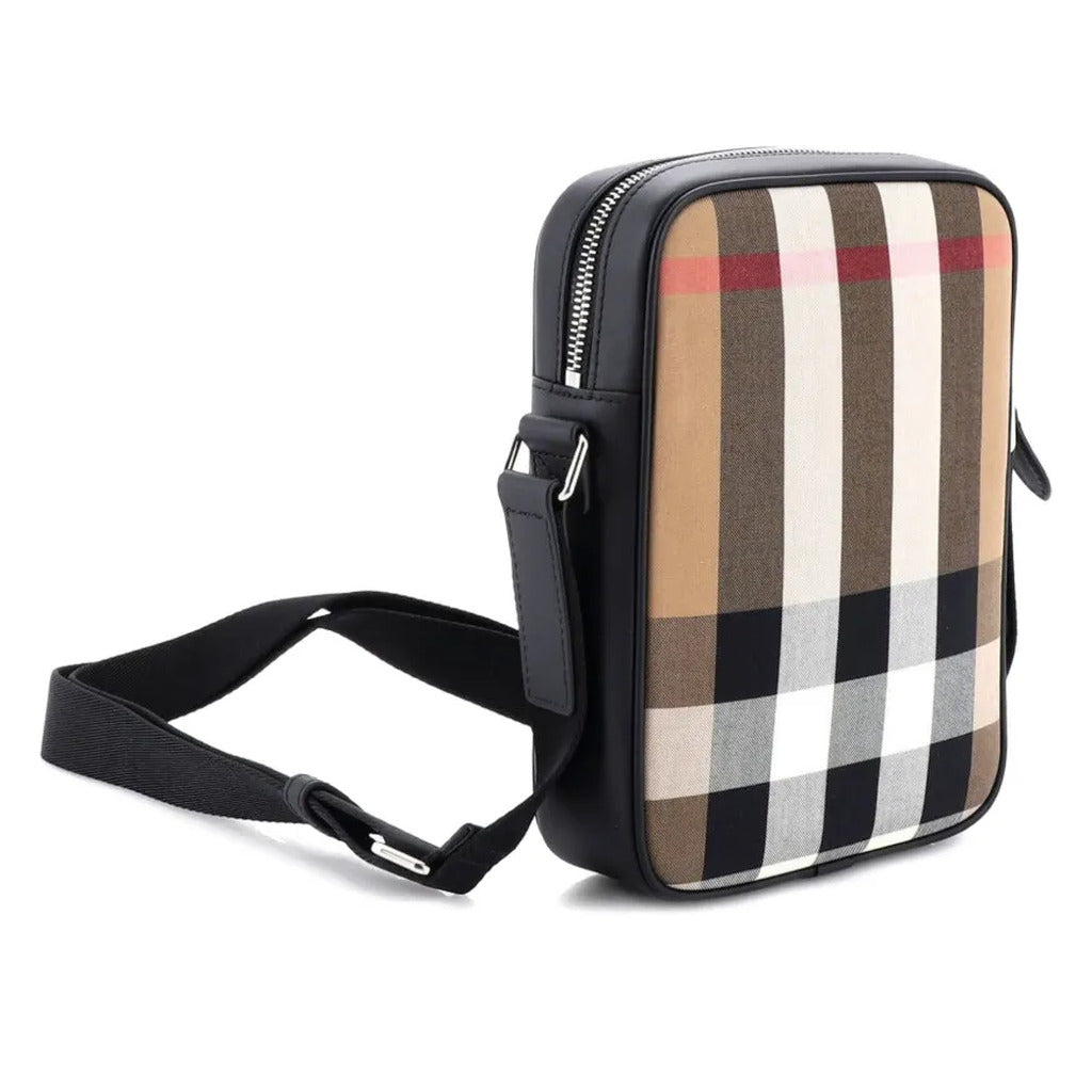 BURBERRY - mlpaddy-chkbin-taupe