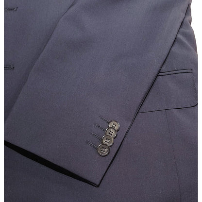 ERMENEGILDO ZEGNA TESSUTO - Completo lana blu scuro